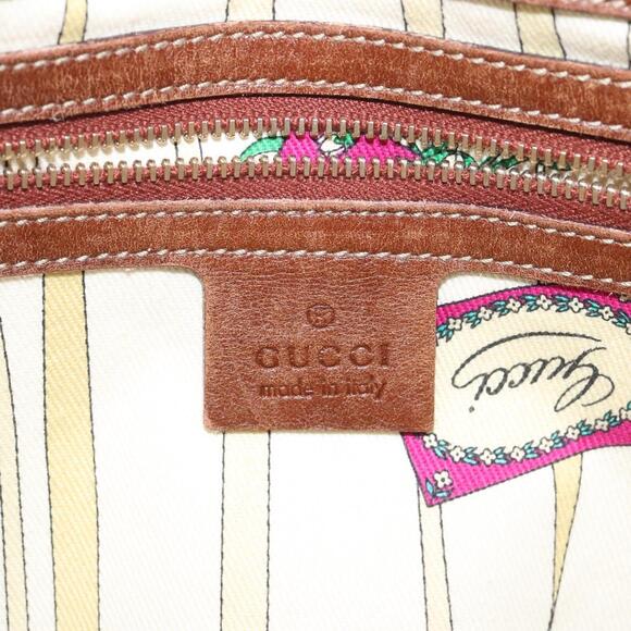 GUCCI GG Canvas Tote Bag Beige Gold - Picture 14 of 16